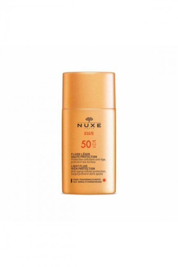 Nuxe Sun Light Fluid Yüz Güneş Kremi Spf50 50ml