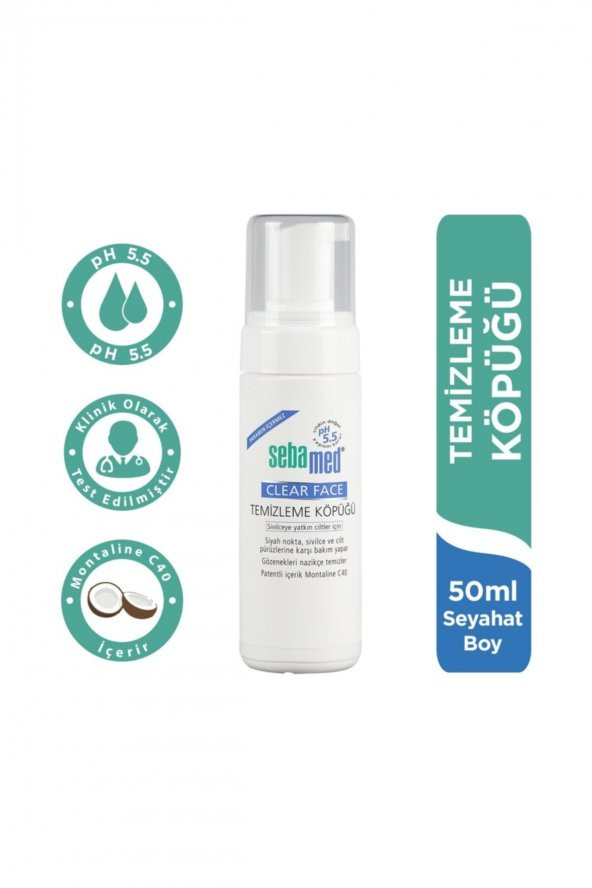 Sebamed Clear Face Temizleme Köpüğü 50 Ml