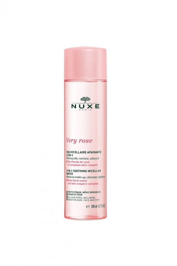 Nuxe Very Rose Soothing Micellar Water 3 In 1 200 ml