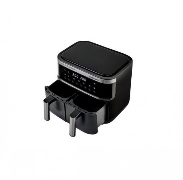 King KYF32 Magicchef Çift Sepetli Sıcak Hava Fritözü 8 Litre - 5