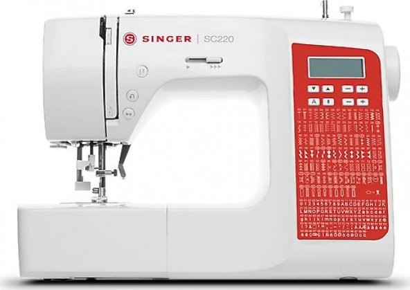 Singer SC220 RD Elektronik Dikiş Makinesi