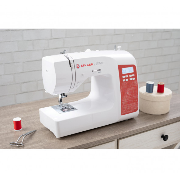 Singer SC220 RD Elektronik Dikiş Makinesi - 4