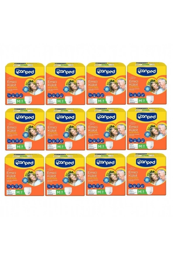 Canped Emici Külot Orta Medium 85-125 cm 108 Adet