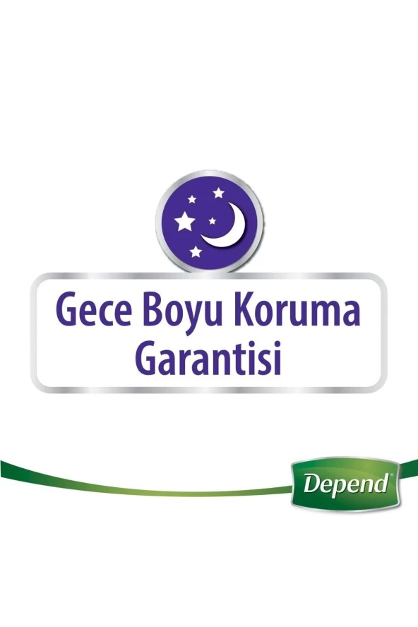 Depend Emici Külot Hasta Bezi Medium - Orta Kadın 90 Adet (3pk*30) - 4