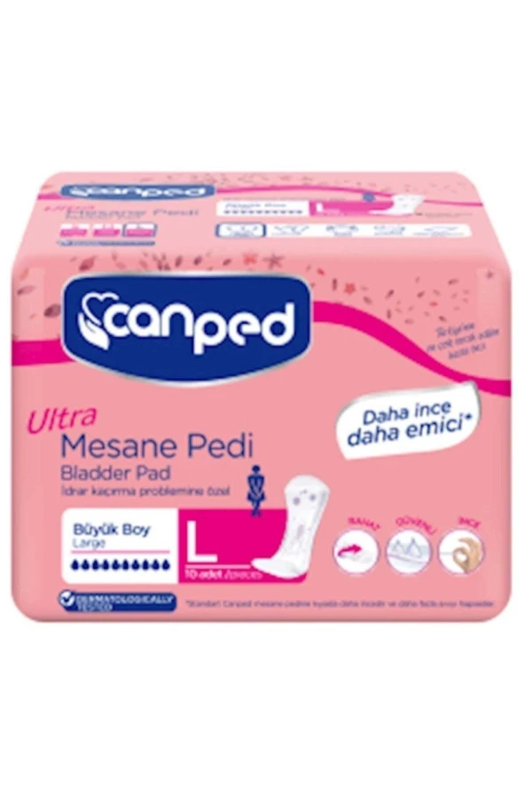 Canped Ultra Mesane Pedi L Yoğun 10'Lu