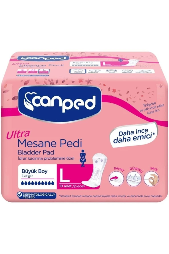 Canped Mesane Pedi Ultra Large-büyük 20 Adet (2pkx10) - 2