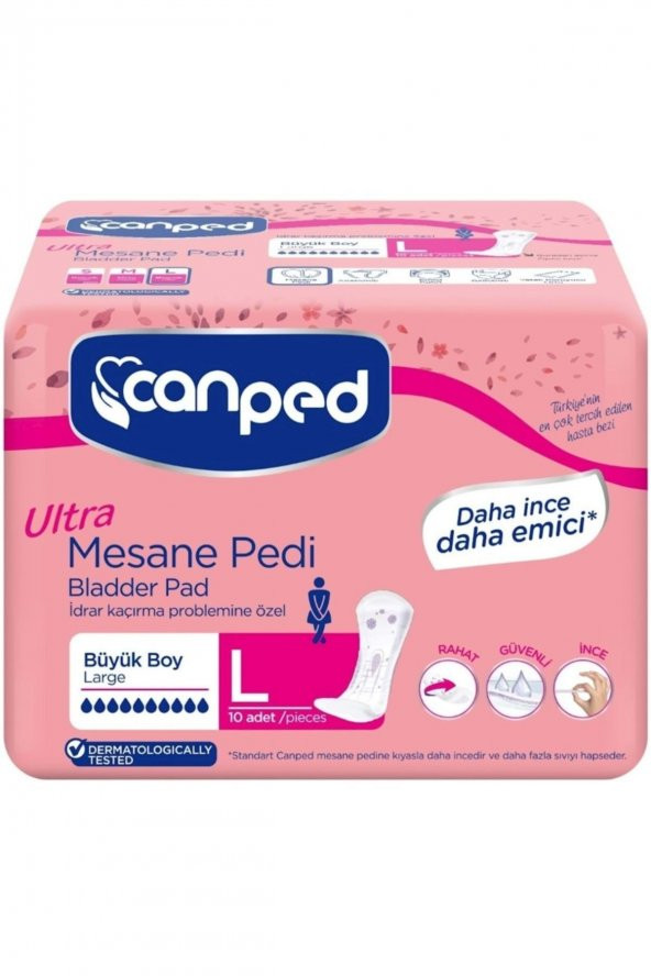 Canped Mesane Pedi Ultra Large-Büyük 4 Lü Set (İç Adet 40) - 2