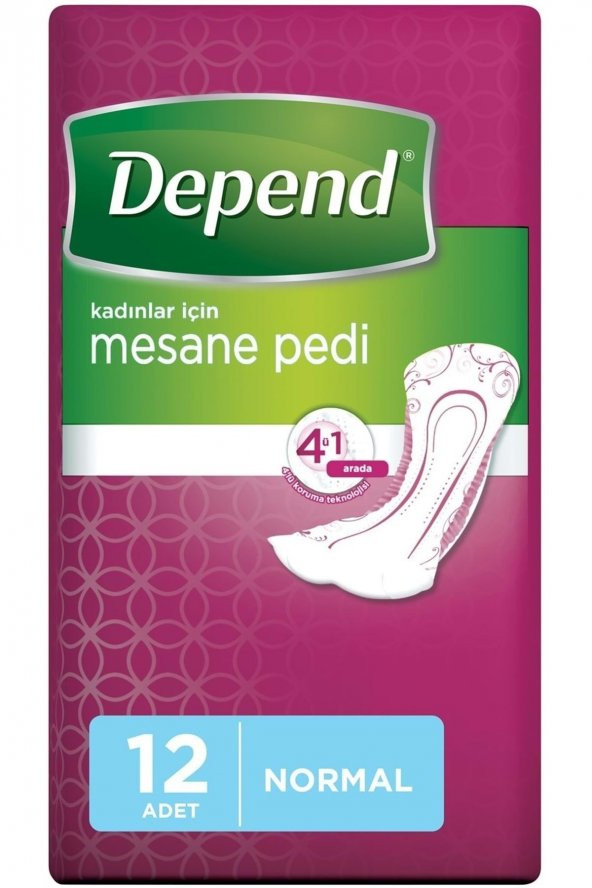 Depend Mesane Pedi Kadın Normal 36 Adet - 2