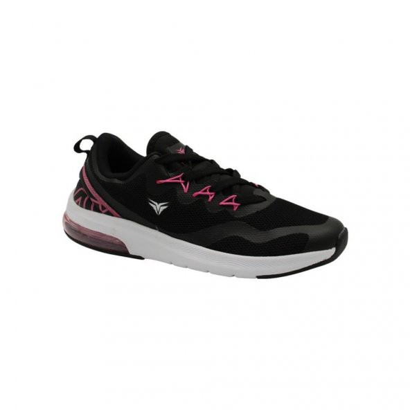 Siyah Fuşya Kadın Spor Ayakkabı - Tiglon