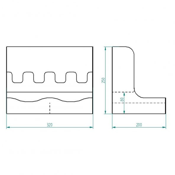 ÇAY KAHVE KARTON BARDAKLIK STANDI 2Lİ SET - 4