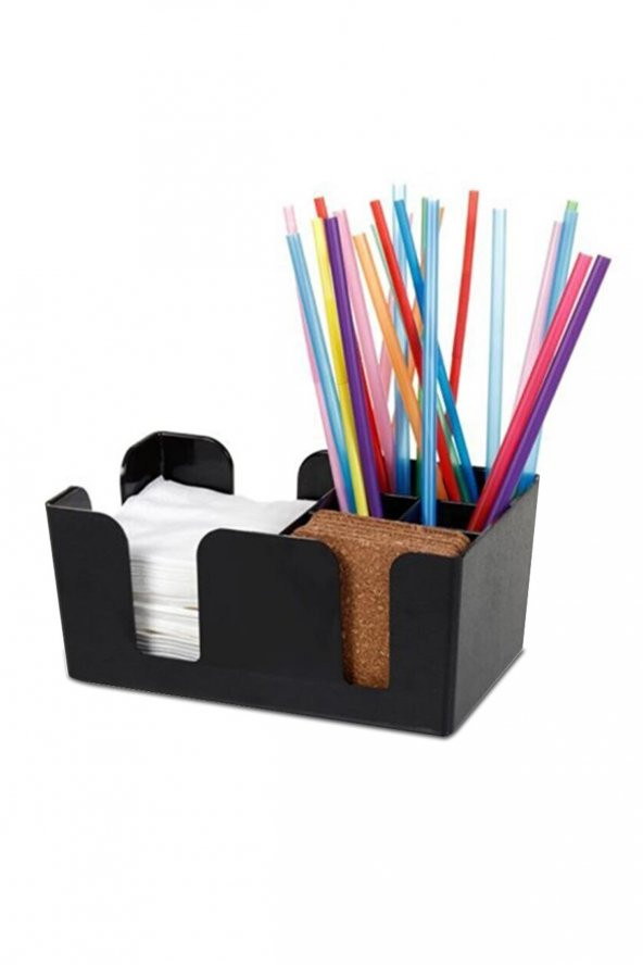 METAL PİPETLİK ORGANİZERİ SİYAH