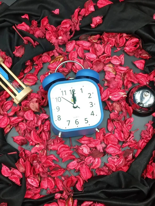 Kare Dekoratif Çalar Saat - 7