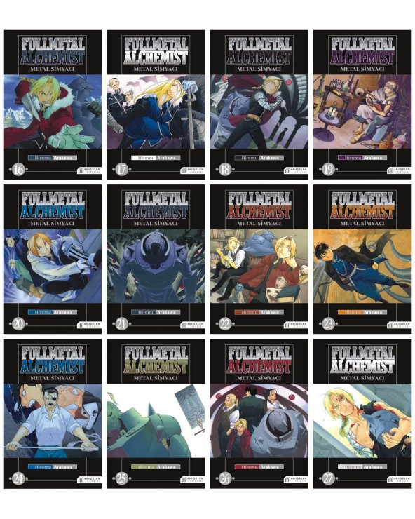 Fullmetal Alchemıst / Metal Simyacı 12 Kitap Cilt (16-27) - 1