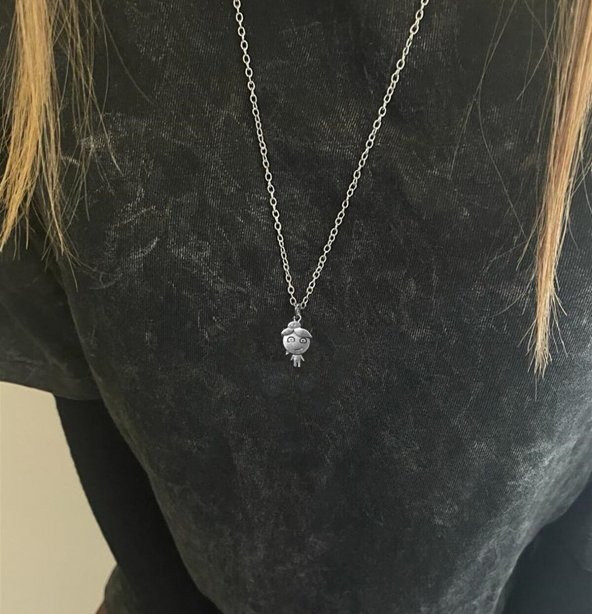 Gri Ateş Ve Su Best Friends Bff Sevgili İkili Kolye Takı Set - 3