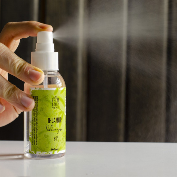 Çanta Cep Boy Ihlamur Kolonyası Sprey - 100 Ml. (80 Derece) - (Parfümlü) - 3