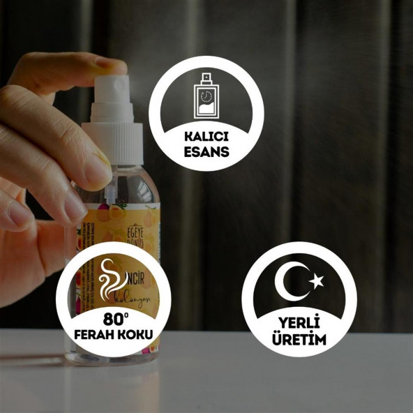 Çanta Cep Boy İncir Özü Kolonyası Sprey - 100 Ml. (80 Derece) - (Parfümlü) - 2