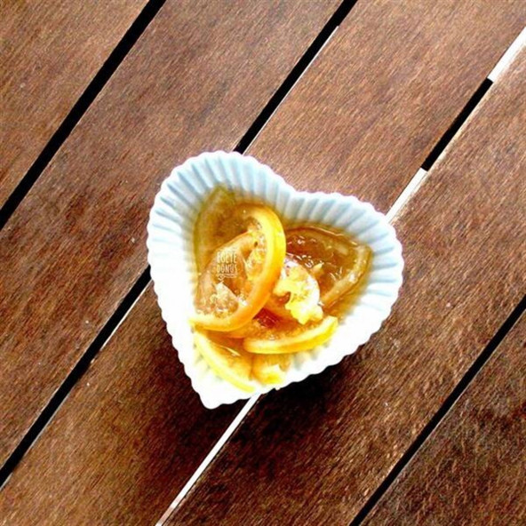 Geleneksel Dilim Limon Reçeli Cam Kavanoz - 450 Gr. (65-70 Meyve Oranı) - 4