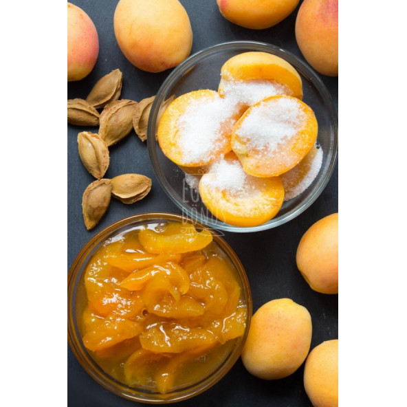 Geleneksel Kayısı Reçeli Cam Kavanoz - 450 Gr. (65-70 Meyve Oranı) - 3