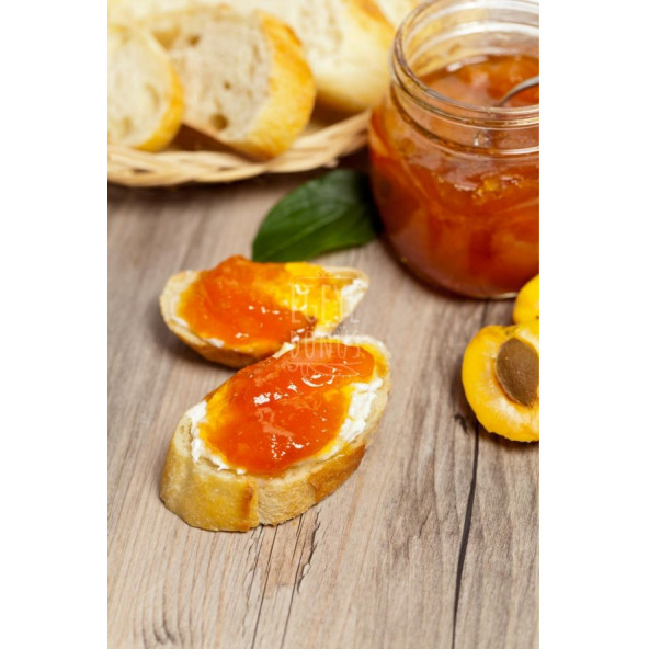 Geleneksel Kayısı Reçeli Cam Kavanoz - 450 Gr. (65-70 Meyve Oranı) - 5