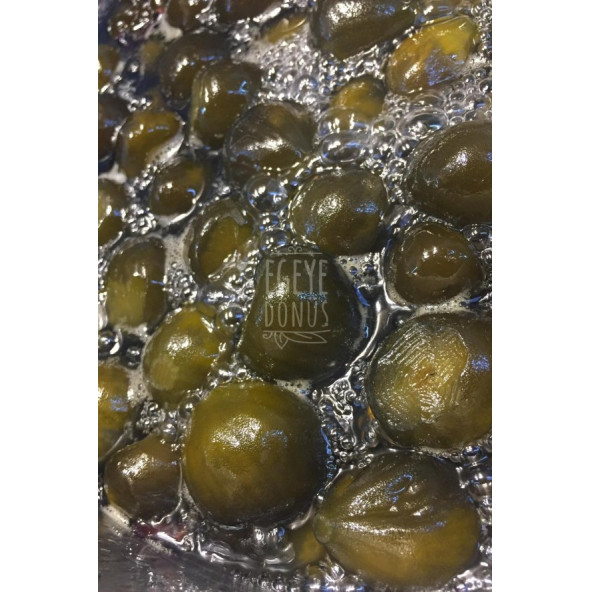 Geleneksel Yeşil İncir Ham İncir Reçeli Cam Kavanoz - 450 Gr. (65-70 Meyve Oranı) - 3