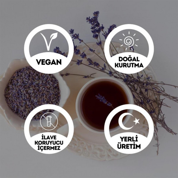 Lavanta Çiçeği Kurusu (Bitki Çayı - Tütsü) - 50 Gr. (1. Kalite) - 2