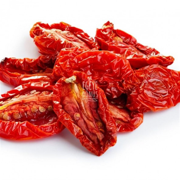 Domates Kurusu - 250 Gr. - Kavanoz Görünümlü Kilitli Poşet - Kilitli Saklama Poşeti - 4