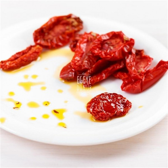 Domates Kurusu - 250 Gr. - Kavanoz Görünümlü Kilitli Poşet - Kilitli Saklama Poşeti - 5