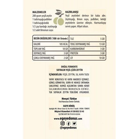 Ev Yapımı Geleneksel Kalamata İri Boy Yeşil Çizik Zeytin Palamut - 1 Kg. (Sadece Tuz ve Su İçerir) - 9