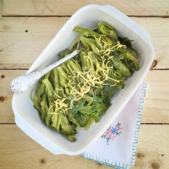 Cibes Otu Konserve - (Meze ve Salata İçin Yemeğe Hazır Cibez Ege Otları Kavanoz) - 650 Gr. - 3
