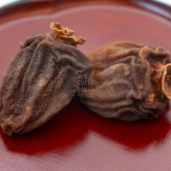 1. Sınıf İri Boy Cennet Hurması Kurusu - Kuru Trabzon Hurması - Cennet Elması Kurusu - 1 Kg. - 6