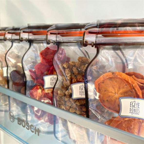 Ev Yapımı Tarhana Çorbası - 250 Gr. - Kavanoz Görünümlü Kilitli Poşet - Kilitli Saklama Poşeti - 7