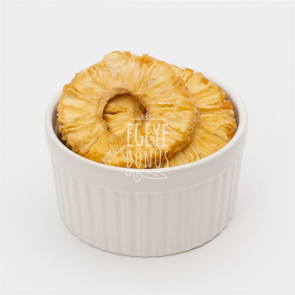 Şekersiz Ananas Meyve Kurusu Cipsi - 50 Gr. (Yüksek Aroma-Kokteyl Meyvesi-Katkı Koruyucu İçermez) - 3