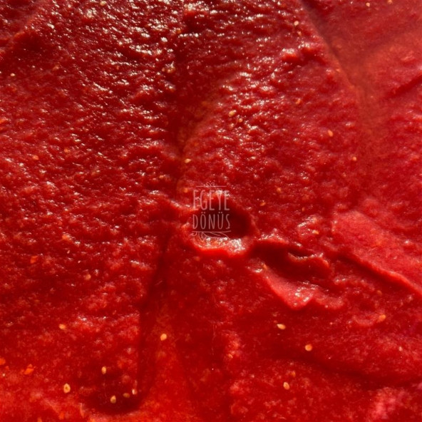 Yöresel EvYapımı Domates Salçası Cam Kavanoz-1 Kg (Geleneksel Yöntemle Üretilmiştir Katkı İçermez) - 5