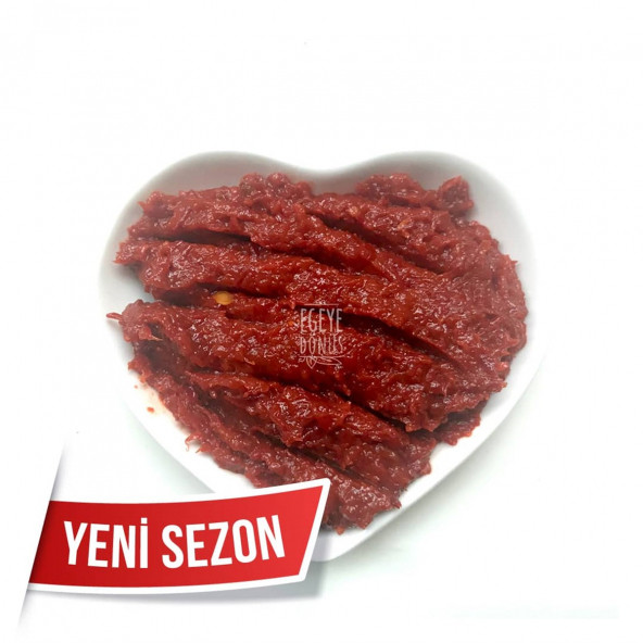 Yöresel EvYapımı Karışık Salça Cam Kavanoz- 1 Kg. (Domates Ve Tatlı Biber Salçası Karışımı) - 3