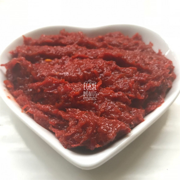 Yöresel EvYapımı Karışık Salça Cam Kavanoz- 1 Kg. (Domates Ve Tatlı Biber Salçası Karışımı) - 4