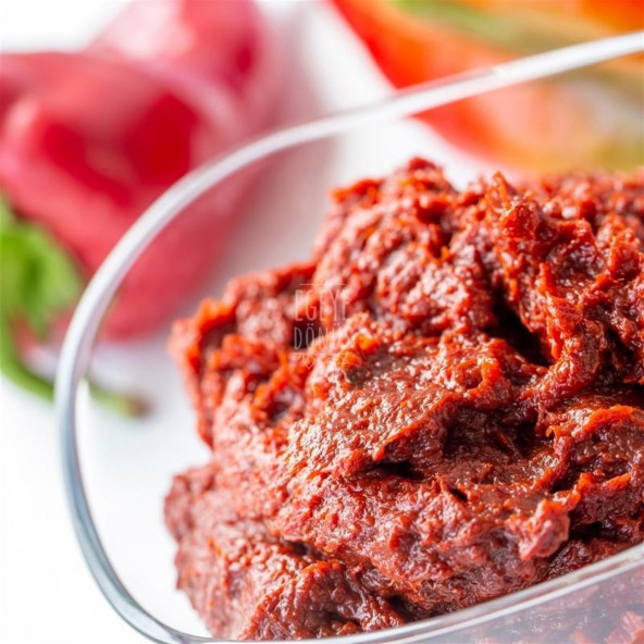 Yöresel EvYapımı Tatlı Biber Salçası Cam Kavanoz-1Kg(Geleneksel Yöntemle Üretilmiştir Katkıİçermez) - 4