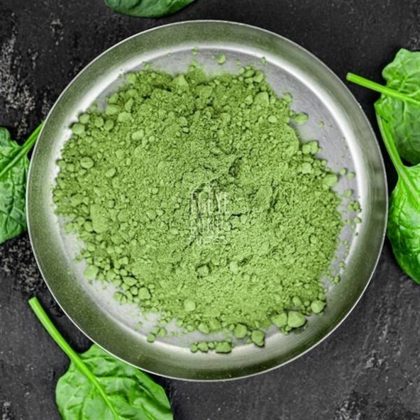 Glutensiz Ispanak Tozu - 100 Gr. (Yüksek Aroma - Renk Verici - Katkı Koruyucu İçermez) - 5