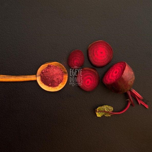 Glutensiz Pancar Tozu - 100 Gr. (Yüksek Aroma - Renk Verici - Katkı Koruyucu İçermez) - 5