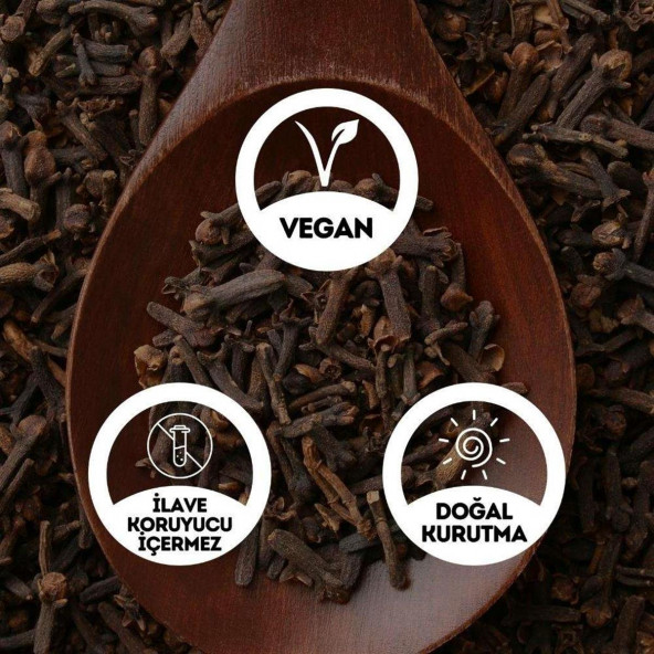 Karanfil Tane - (Bitki Çayı - Baharat - İri Taneli Lüx Karanfil) - 40 Gr. (1. Kalite) - 2