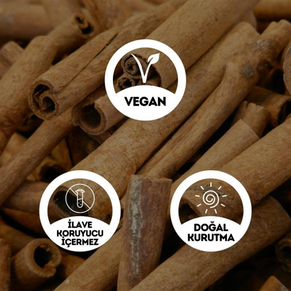 Yeni Mahsül Kabuk Boru Çubuk Tarçın - 50 Gr. 1. Kalite (Bitki Çayı - Baharat - Yüksek Aroma) - 2