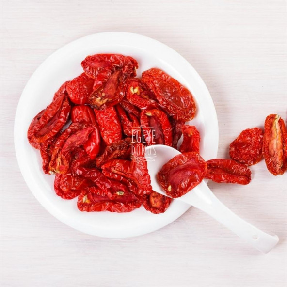 Yeni Mahsül Kuru Domates Kahvaltılık Yemeklik Domates Kurusu - 500 Gr. (Naturel Kurutulmuş) - 6