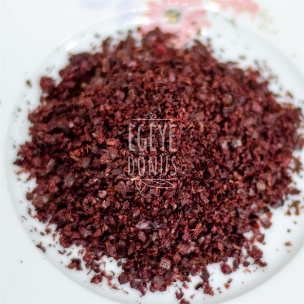 Yeni Mahsül Öğütülmüş Sumak - 100 Gr. 1. Kalite (Baharat - Yüksek Aroma) - 3