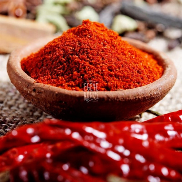 Yeni Mahsül Öğütülmüş Çok Acı Saf Pul Biber - 100 Gr. 1. Kalite (Ekstra Acı) - 5