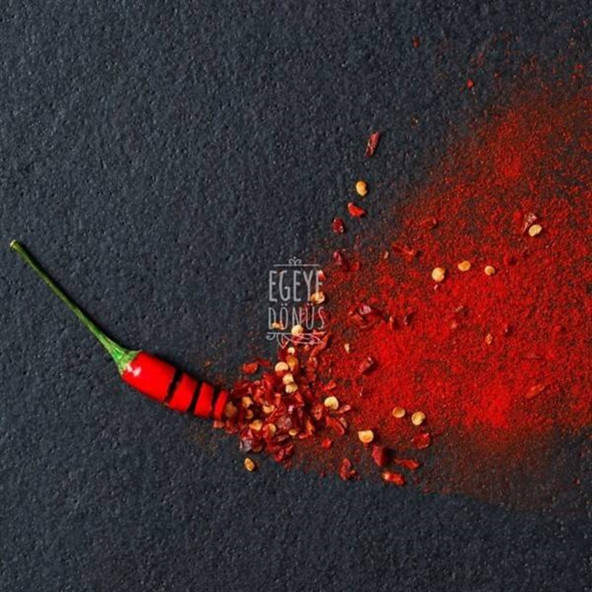 Yeni Mahsül Öğütülmüş Çok Acı Saf Pul Biber - 100 Gr. 1. Kalite (Ekstra Acı) - 7