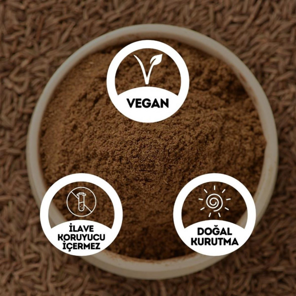 Yeni Mahsül Öğütülmüş Kimyon - 100 Gr. 1. Kalite (Baharat - Yüksek Aroma) - 2