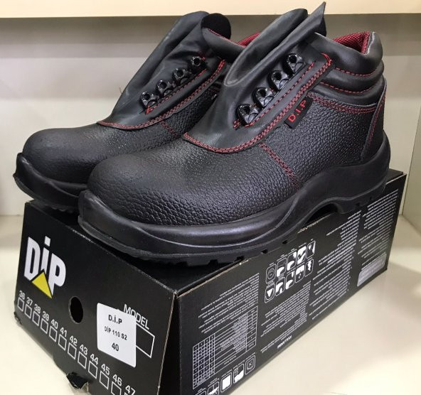 DİP 110 S2 ÇELİK BURUNLU İŞÇİ BOTU NO:45