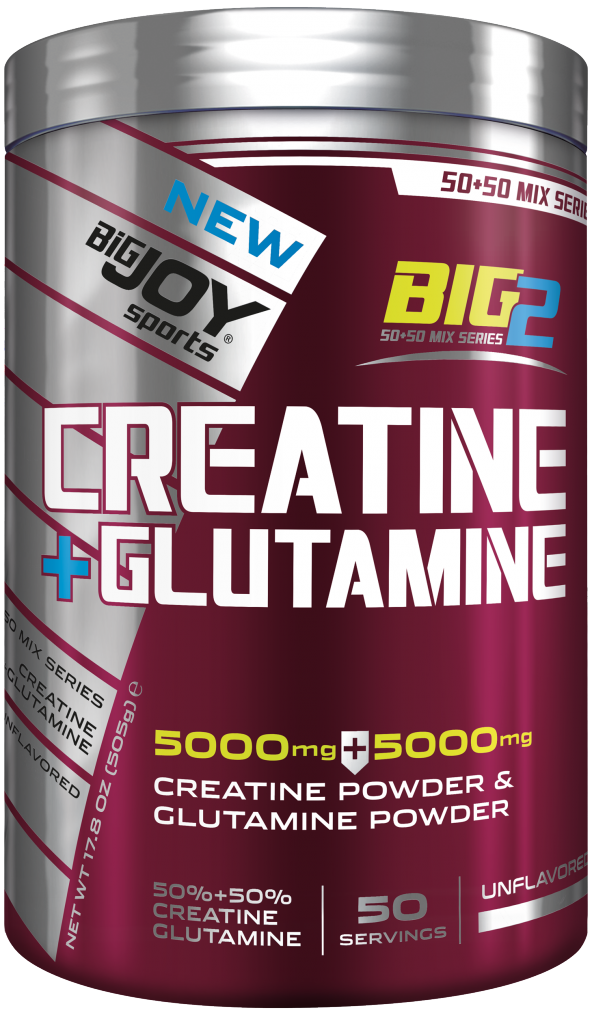 Bigjoy Sports-Big2 Creatine + Glutamine 505g