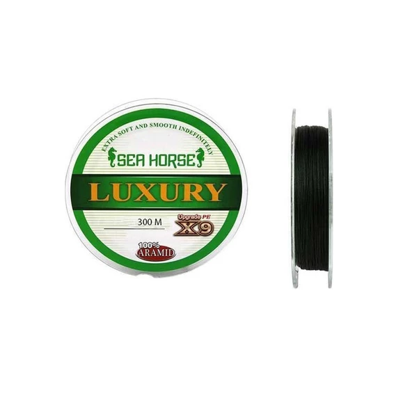 Sea Horse Luxury 300M 9x 0.10mm Aramid İpek Misina