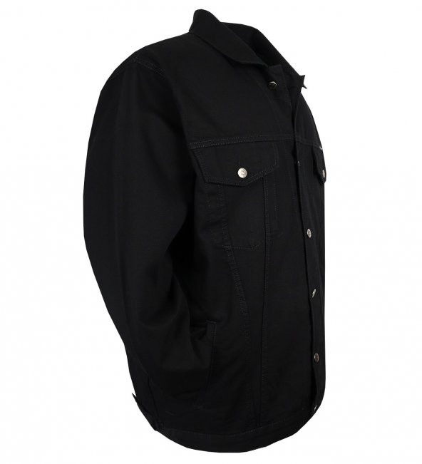 Erkek Büyük Beden Battal Boy Gabardin Ceket (4XL-11XL) - 3