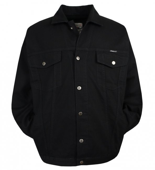 Erkek Büyük Beden Battal Boy Gabardin Ceket (4XL-11XL) - 1